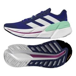 ADIDAS Men's ADISTAR CS Running Shoe - Lucid Blue/Ftwr White/Pulse Mint - Regular (D) -Shoe Zone Shop HP5654