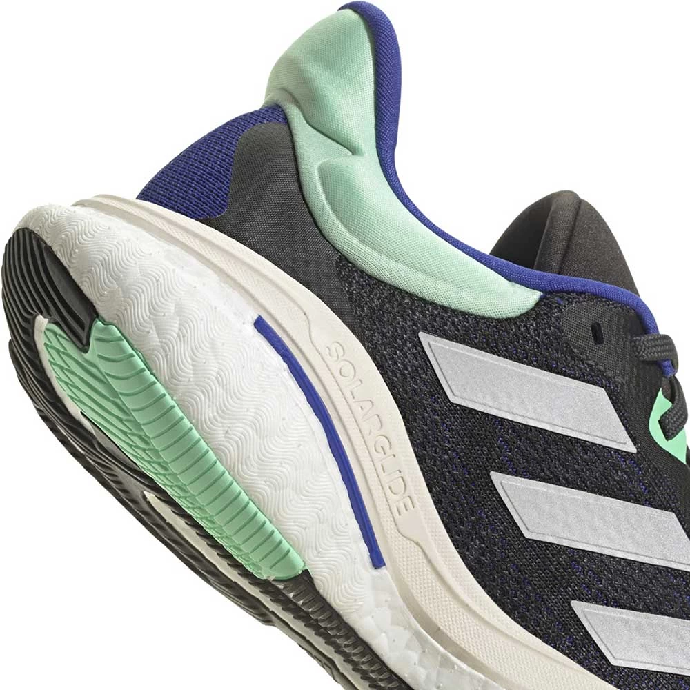 ADIDAS Men's Solar Glide 6 Running Shoe - Carbon/Silver Met/Pulse Mint - Regular (D) 5 ADIDAS Men's Solar Glide 6 Running Shoe - Carbon/Silver Met/Pulse Mint - Regular (D) - Image 3
