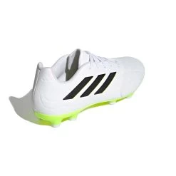 Unisex Adidas Copa Pure.3 FG Soccer Shoe - Ftwwht,Cblack,Luclem - Regular (D) -Shoe Zone Shop HQ8984 05 standard