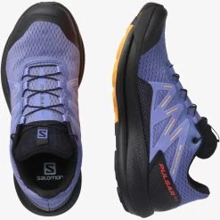 Salomon Women's Pulsar Trail Shoe- Velvet Morning- Regular (B) -Shoe Zone Shop L41615000 bebcf42eba999d634548d49bacd3b8cd