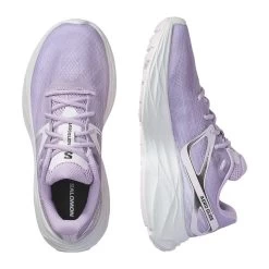 Salomon Women's Aero Glide Running Shoe- Orchid Bloom/Cradle Pink/White- Regular (B) -Shoe Zone Shop L47211200 1ac2f741c466b2a36e34bc524808b935