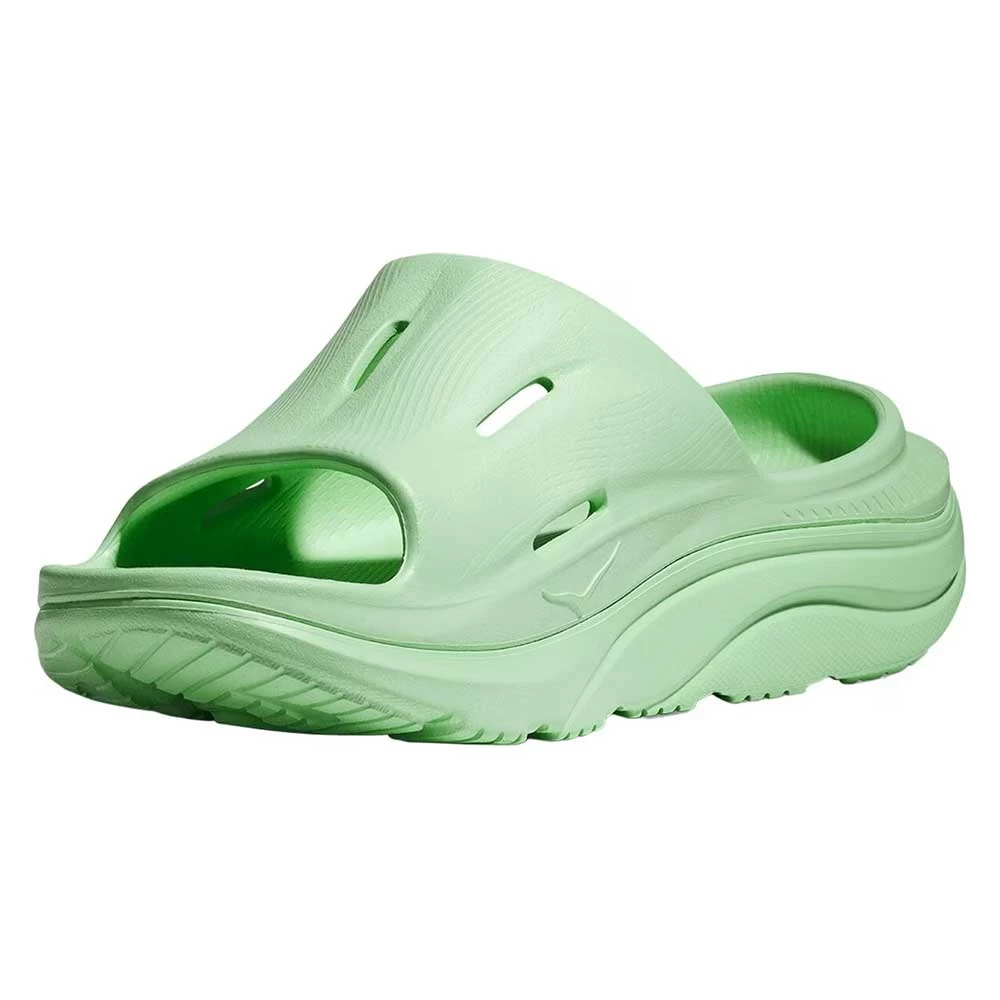 Hoka Unisex Ora Recovery Slide 3 - Lime Glow/Lime Glow - Regular (D) 6 Hoka Unisex Ora Recovery Slide 3 - Lime Glow/Lime Glow - Regular (D) - Image 4