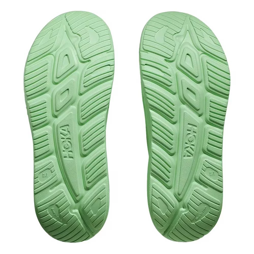 Hoka Unisex Ora Recovery Slide 3 - Lime Glow/Lime Glow - Regular (D) 8 Hoka Unisex Ora Recovery Slide 3 - Lime Glow/Lime Glow - Regular (D) - Image 6