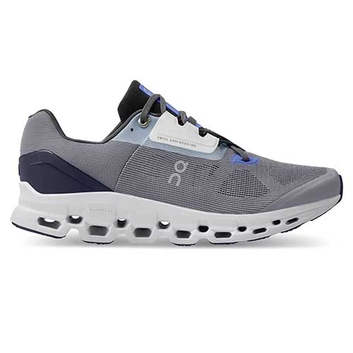 On Running Men's Cloudstratus 2.0 Running Shoe - Fossil/Midnight- Regular (D) 3 On Running Men's Cloudstratus 2.0 Running Shoe - Fossil/Midnight- Regular (D)