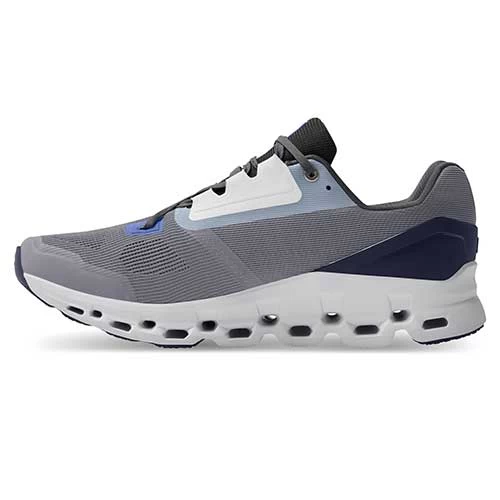 On Running Men's Cloudstratus 2.0 Running Shoe - Fossil/Midnight- Regular (D) 5 On Running Men's Cloudstratus 2.0 Running Shoe - Fossil/Midnight- Regular (D) - Image 3