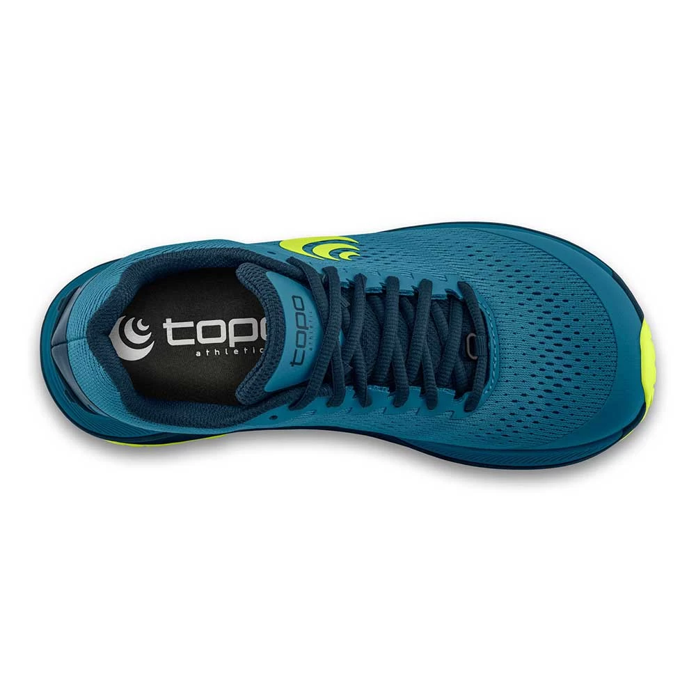 Topo Athletic Men's Ultraventure 3 Trail Shoe- Blue/Lime- Regular (D) 6 Topo Athletic Men's Ultraventure 3 Trail Shoe- Blue/Lime- Regular (D) - Image 4