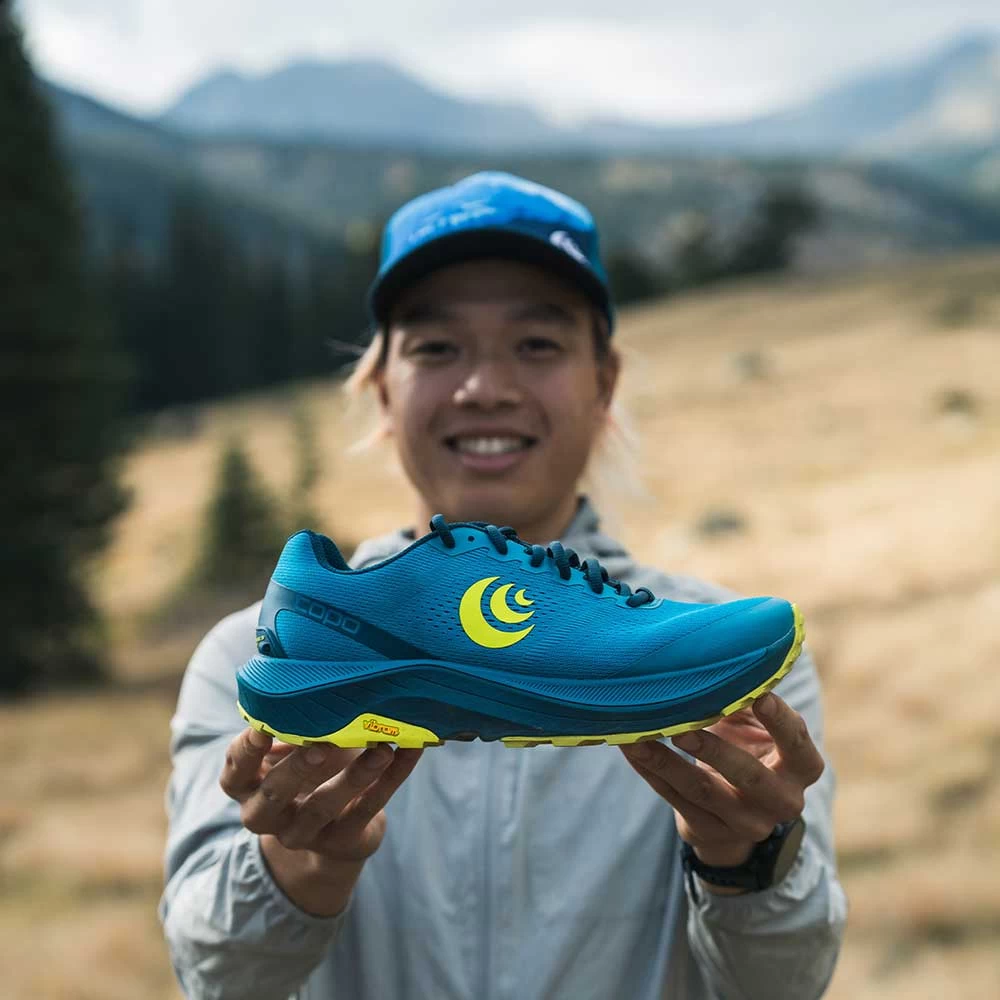 Topo Athletic Men's Ultraventure 3 Trail Shoe- Blue/Lime- Regular (D) 9 Topo Athletic Men's Ultraventure 3 Trail Shoe- Blue/Lime- Regular (D) - Image 7