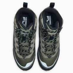 Merrell Men's Moab Speed Thermo Mid Waterproof Hiking Boot - Olive - Regular (D) 14 Merrell Men's Moab Speed Thermo Mid Waterproof Hiking Boot - Olive - Regular (D) -Shoe Zone Shop MRLM J066915 021621 S21 005 1