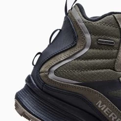 Merrell Men's Moab Speed Thermo Mid Waterproof Hiking Boot - Olive - Regular (D) 16 Merrell Men's Moab Speed Thermo Mid Waterproof Hiking Boot - Olive - Regular (D) -Shoe Zone Shop MRLM J066915 021621 S21 007 1