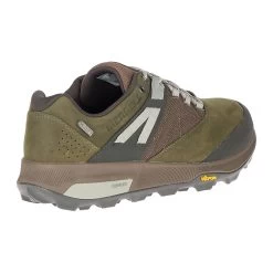 Merrell Men's Zion Waterproof Trail Shoe - Dark Olive - Regular (D) -Shoe Zone Shop MRLM J16871 091418 F19 315