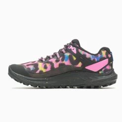 Merrell Women's Antora 3 Trail Running Shoe - Rainbow Leopard - Regular (B) -Shoe Zone Shop MRLW J067554 020722 S23 180 1