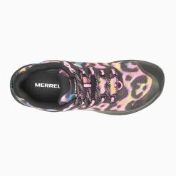 Merrell Women's Antora 3 Trail Running Shoe - Rainbow Leopard - Regular (B) -Shoe Zone Shop MRLW J067554 020722 S23 TOP