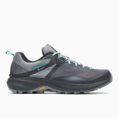 Merrell Women's MQM 3 Trail Running Shoe - Charcoal/Teal- Regular (B)