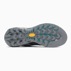 Merrell Women's MQM 3 Trail Running Shoe - Charcoal/Teal- Regular (B) -Shoe Zone Shop MRLW J135534 032221 S22 OUT