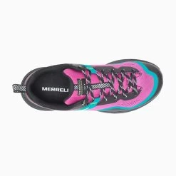 Merrell Women's MQM 3 Trail Running Shoe- Fuchsia/Burgundy- Regular (B) -Shoe Zone Shop MRLW J135662 032221 S22 TOP