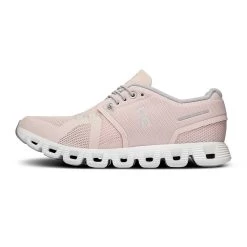 On Running Women's Cloud 5 Running Shoe - Shell/White - Regular (B) -Shoe Zone Shop Medium PNG 59.98153 cloud 5 fw23 shell white w g4