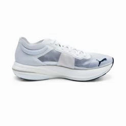 Women's Deviate Nitro Elite Racer X TRACKSMITH - Puma White-Peacoat-Puma Team Gold- Regular (B) 10 Women's Deviate Nitro Elite Racer X TRACKSMITH - Puma White-Peacoat-Puma Team Gold- Regular (B) -Shoe Zone Shop PUMA x TRACKSMITH Deviate NITRO Elite Racer Women s Running Shoes 3