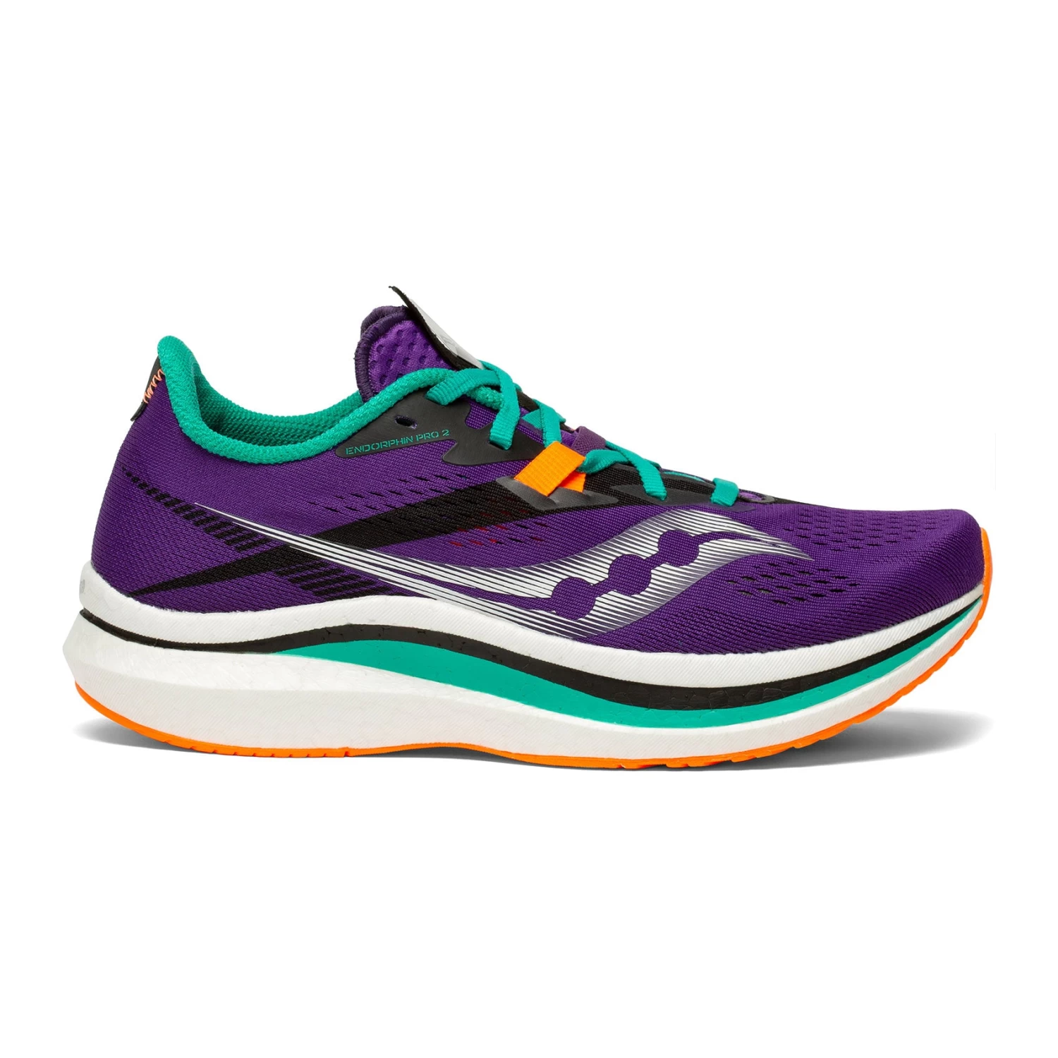 Saucony Women's Endorphin Pro 2 Racing Shoe - Concord/Jade - Regular (B) 3 Saucony Women's Endorphin Pro 2 Racing Shoe - Concord/Jade - Regular (B)