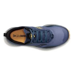 Saucony Women's Peregrine 12 Trail Running Shoe - Basin/Gold - Regular (B) -Shoe Zone Shop S10737 30 3