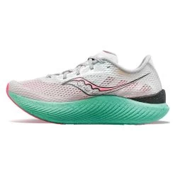 Saucony Women's Endorphin Pro 3 Running Shoe - Fog/ViZiPink - Regular (B) -Shoe Zone Shop S10755 25 2 1
