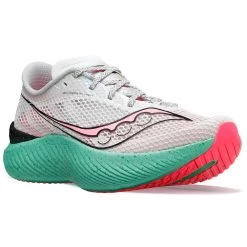 Saucony Women's Endorphin Pro 3 Running Shoe - Fog/ViZiPink - Regular (B) -Shoe Zone Shop S10755 25 5 1