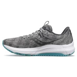 Saucony Women's Omni 21 Running Shoe- Alloy/Rainfall- Regular (B) -Shoe Zone Shop S10762 20 2 30ae2859 db39 4c54 9c7f ceef24c044b1
