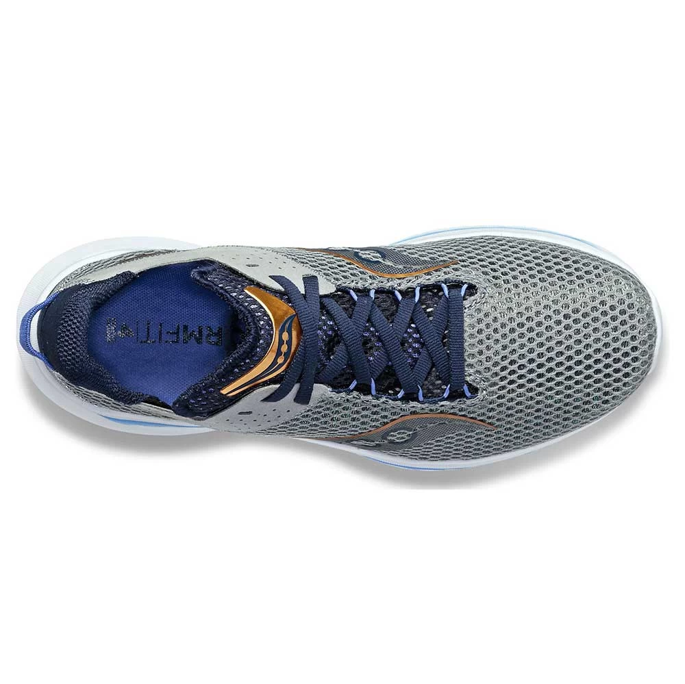 Saucony Women's Kinvara 14 Running Shoe- Fossil/Pool- Regular (B) 6 Saucony Women's Kinvara 14 Running Shoe- Fossil/Pool- Regular (B) - Image 4