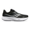 Saucony Women's Ride 16 Running Shoe - Black/White - Wide (D) -Shoe Zone Shop S10831 05 1
