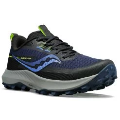 Saucony Women's Peregrine 13 Trail Running Shoe - Night/Fossil - Regular (B) 10 Saucony Women's Peregrine 13 Trail Running Shoe - Night/Fossil - Regular (B) -Shoe Zone Shop S10838 15 5