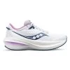 Saucony Women's Triumph 21 Running Shoe - White/Indigo - Regular (B) 2 Saucony Women's Triumph 21 Running Shoe - White/Indigo - Regular (B) -Shoe Zone Shop S10881 31 1