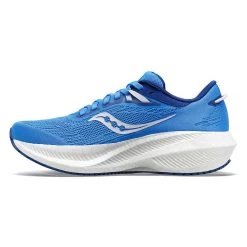 Saucony Women's Triumph 21 Running Shoe - Bluelight/Mauve - Regular (B) -Shoe Zone Shop S10881 33 2