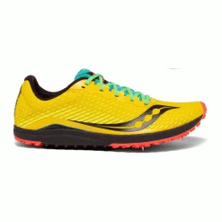 Saucony Women's Kilkenny XC8 Spike - Yellow Mutant- Regular (B)