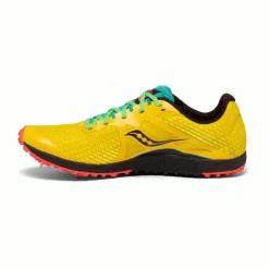 Saucony Women's Kilkenny XC8 Spike - Yellow Mutant- Regular (B) -Shoe Zone Shop S19068 10 2