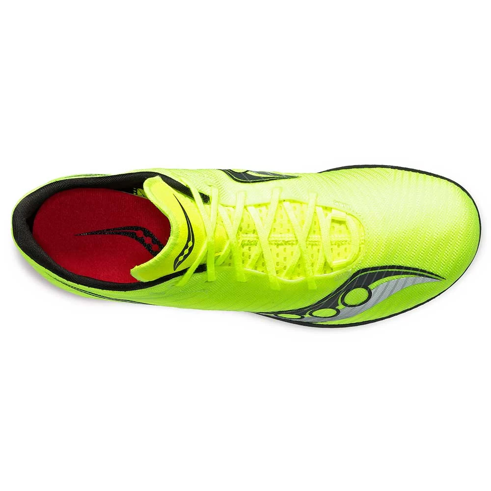 Saucony Women's Velocity MP Track Spike - Citron/Black - Regular (B) 5 Saucony Women's Velocity MP Track Spike - Citron/Black - Regular (B) - Image 3