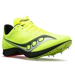 Saucony Women's Velocity MP Track Spike - Citron/Black - Regular (B) 11 Saucony Women's Velocity MP Track Spike - Citron/Black - Regular (B) -Shoe Zone Shop S19099 05 5