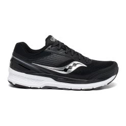 Saucony Men's Echelon 8 Running Shoe - Black/White - Regular (D)