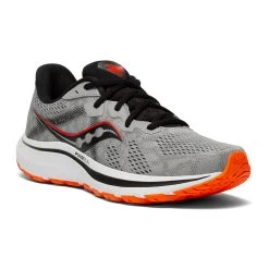 Saucony Men's Omni 20 Running Shoe - Alloy/Fire - Regular (D) -Shoe Zone Shop S20681 20 5
