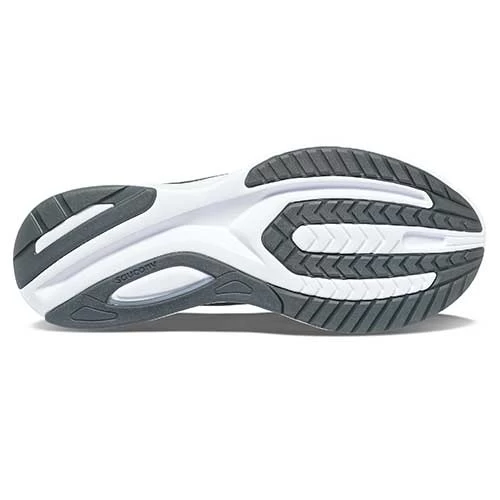 Saucony Men's Guide 15 Running Shoe - Black/White - Wide (2E) 6 Saucony Men's Guide 15 Running Shoe - Black/White - Wide (2E) - Image 4