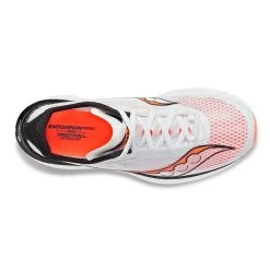 Saucony Men's Endorphin Pro 3 Racing Shoe - White/Black/Vizi- Regular (D) -Shoe Zone Shop S20755 85 3