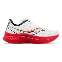 Saucony Men's Endorphin Speed 3 Running Shoe- White/Black/Vizi- Regular (D)