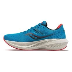 Saucony Men's Triumph 20 Running Shoe- Ocean/Redrock- Regular (D) 9 Saucony Men's Triumph 20 Running Shoe- Ocean/Redrock- Regular (D) -Shoe Zone Shop S20759 31 2