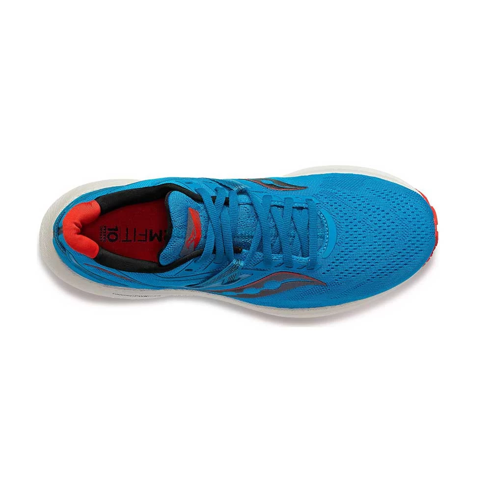 Saucony Men's Triumph 20 Running Shoe- Ocean/Redrock- Regular (D) 6 Saucony Men's Triumph 20 Running Shoe- Ocean/Redrock- Regular (D) - Image 4