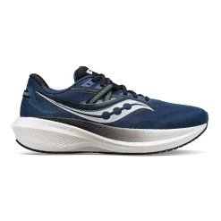 Saucony Men's Triumph 20 Running Shoe - Twilight/Rain - Wide (2E)