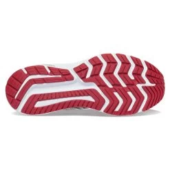 Saucony Men's Omni 21 Running Shoe- Alloy/Garnet- Regular (D) -Shoe Zone Shop S20762 20 4