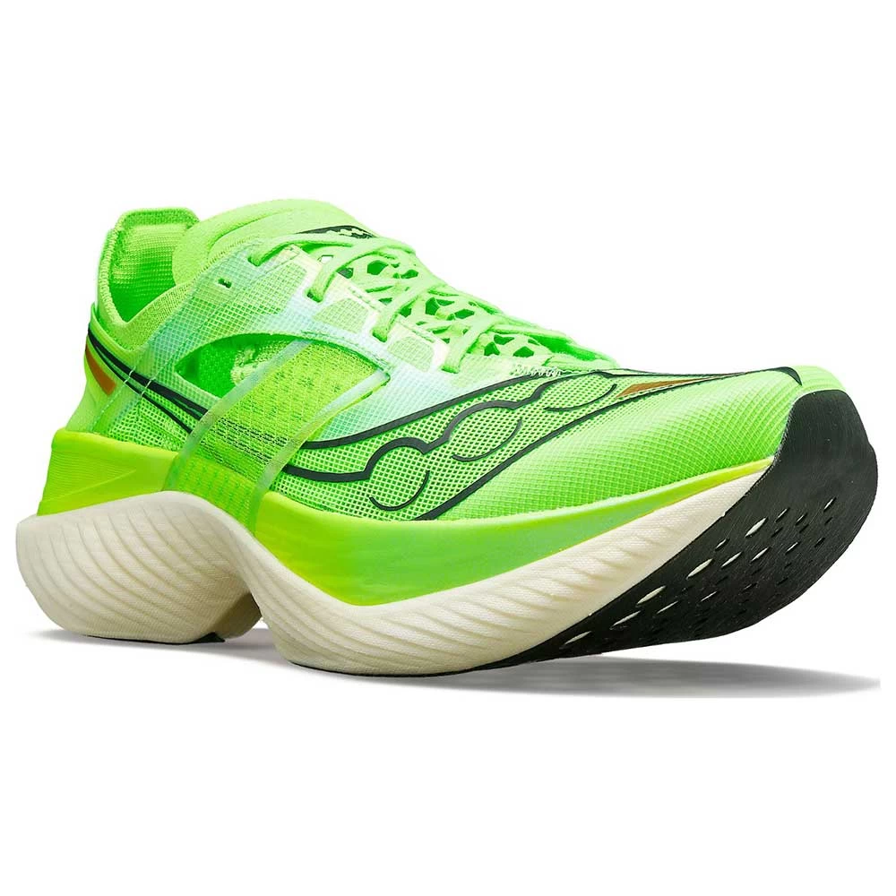 Saucony Women's Endorphin Elite Running Shoe -Slime- Regular (B) 4 Saucony Women's Endorphin Elite Running Shoe -Slime- Regular (B) - Image 2