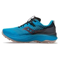Saucony Men's Endorphin Edge Trail Shoe- Ocean/Black- Regular (D) -Shoe Zone Shop S20773 31 2