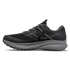 Saucony Men's Ride 15 Tr Gtx Trail Shoe - Black/Charcoal -Shoe Zone Shop S20799 10 2