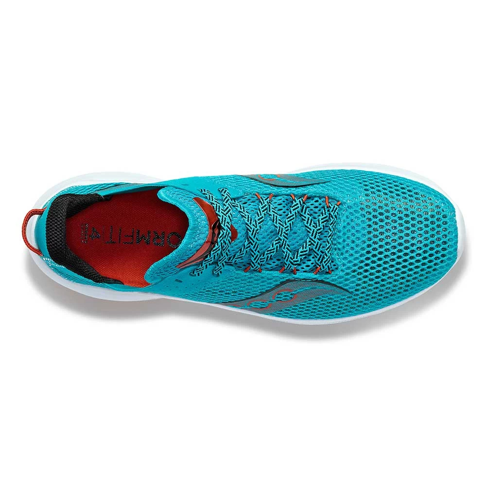 Saucony Men's Kinvara 14 Running Shoe- Agave/Lava 6 Saucony Men's Kinvara 14 Running Shoe- Agave/Lava - Image 4