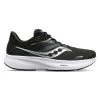 Saucony Men's Ride 16 Running Shoe -Black/White - Wide (2E) -Shoe Zone Shop S20831 05 1