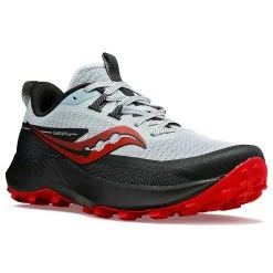 Saucony Men's Peregrine 13 Trail Running Shoe - Vapor/Poppy - Regular (D) -Shoe Zone Shop S20838 16 5